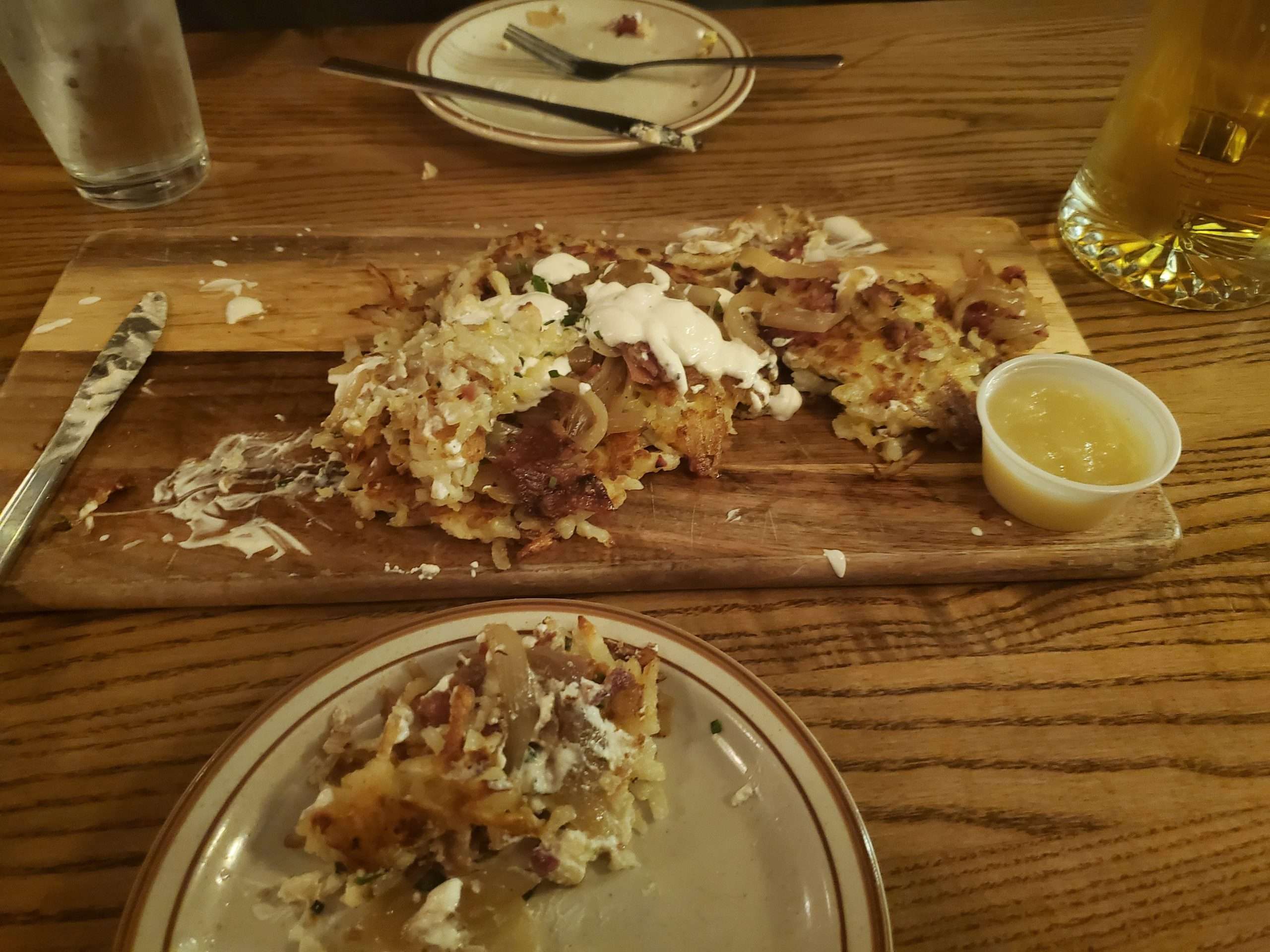 The Wild Bear Potato Pancakes